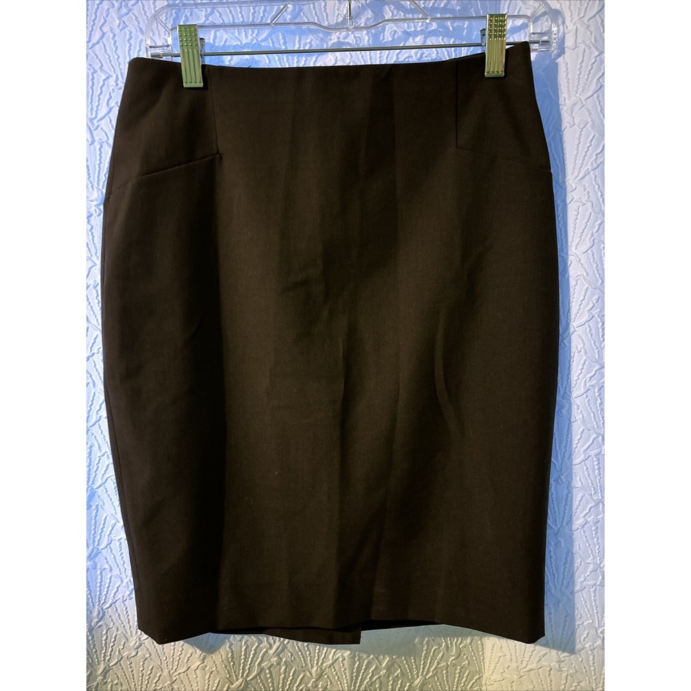 Limited Black Collection Womens Skirt Size 2 Black Pencil Straight Business
